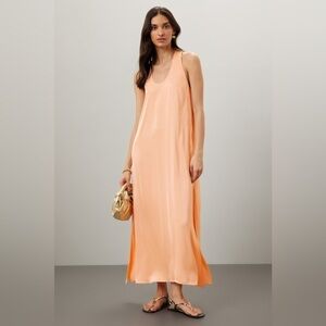 Rosetta Getty Twist Back Shift Dress